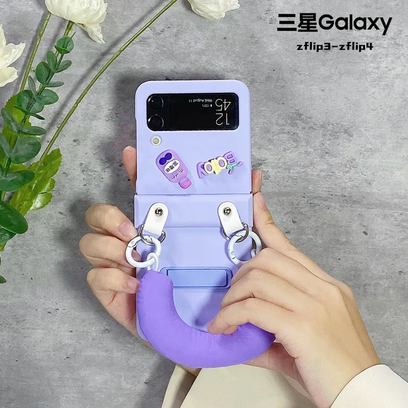 

For Sam-sung Galaxy Z Flip 4 Case For SM-F7210 Case