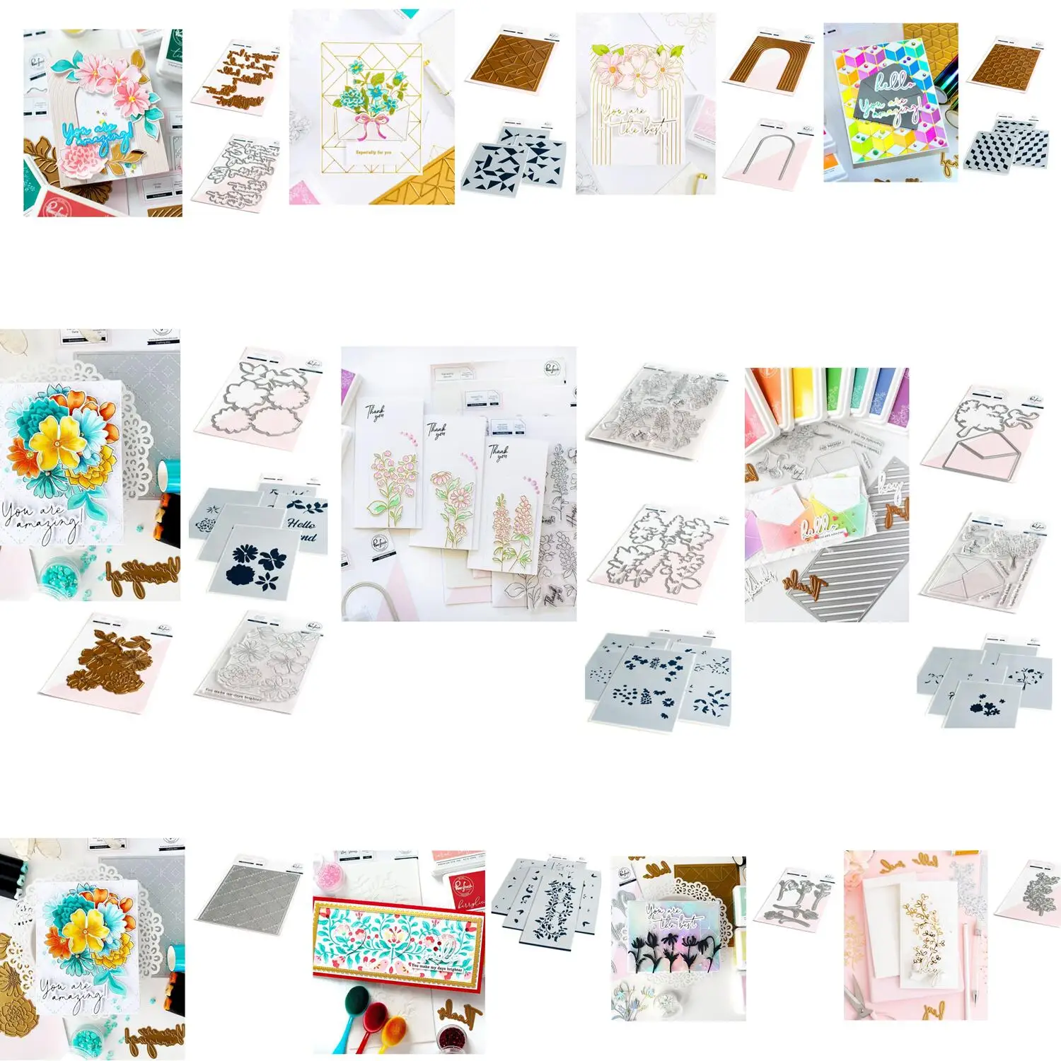 

Flowers Metal Cutting Dies Stencil Stamps Hot Foil Scrapbook Make Card Album Diy Craft Template Decoration 2022 New Arrival