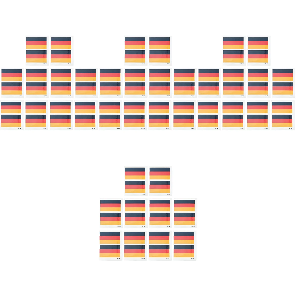 

80 National Flag Decals Football Match National Flag Stickers Decals