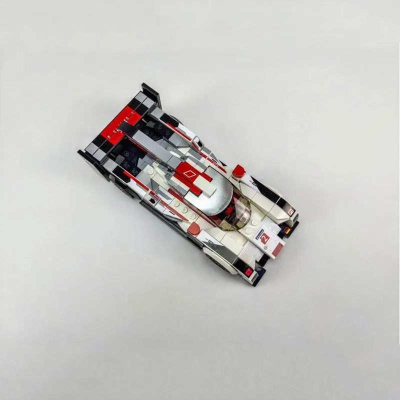 305 шт. MOC Le Mans Race Speed Champions DIY R18 QUATTRO # 2 строительные блоки гонки 2014 сборная модель