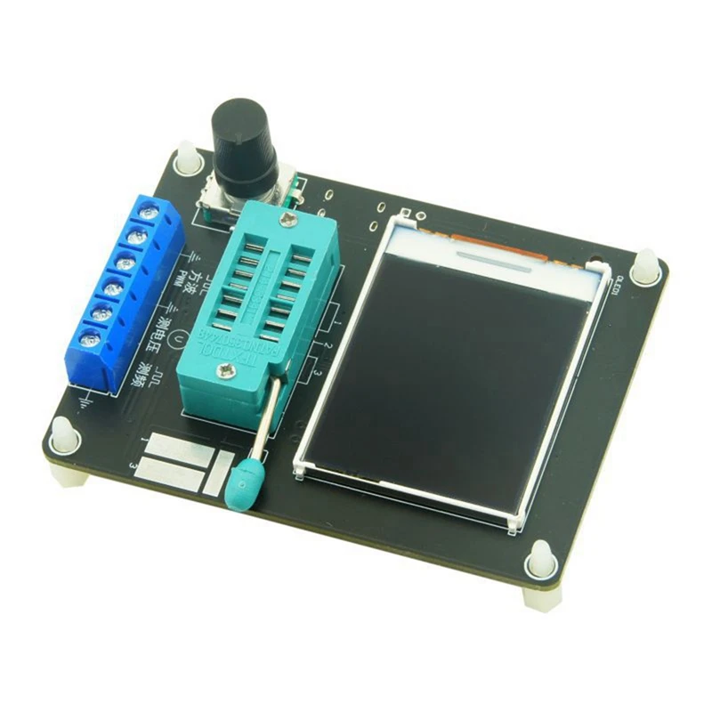 

GM328A Transistor Tester Digital Multimeter Tester Electrical Capacitance Meter Diode Triode Resistor Tester Russian Version