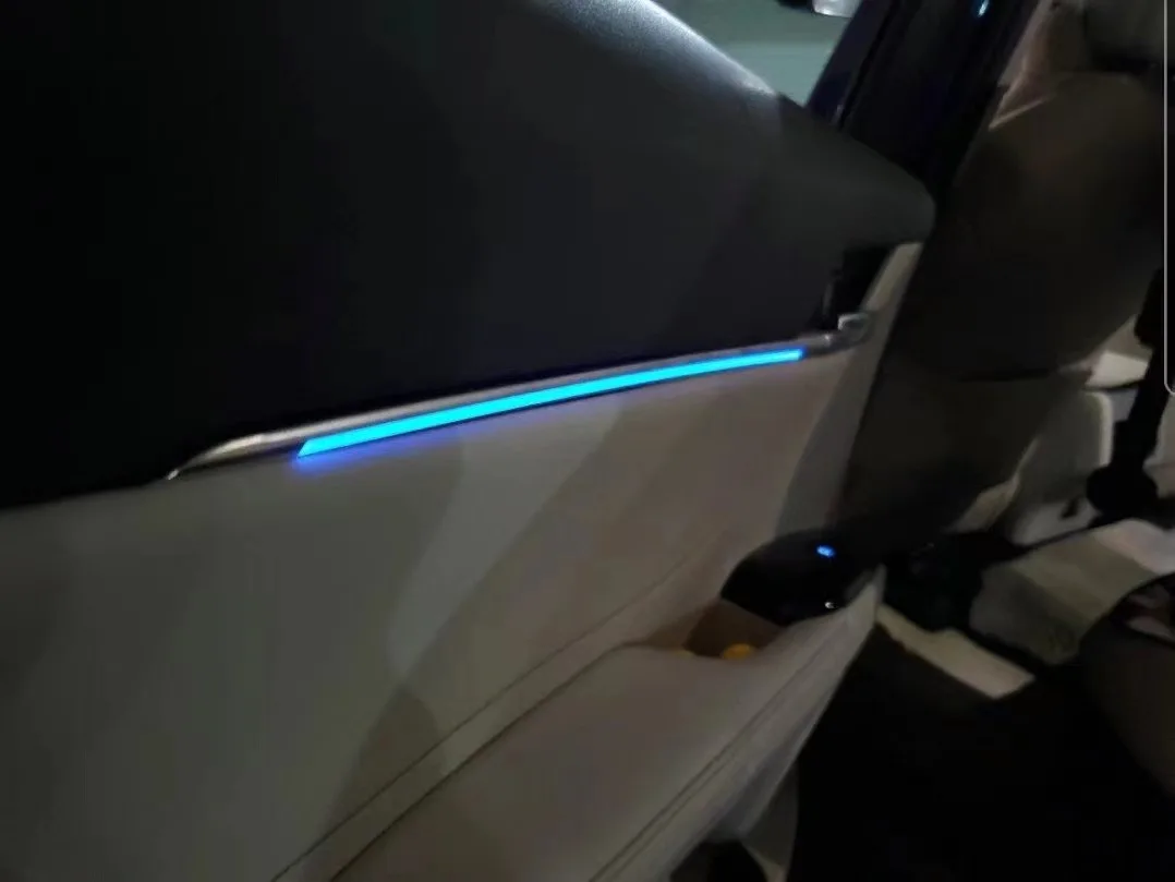 

Набор из 4 шт. для Toyota Camry 2018-2023, внутренний атмосферный светильник, автомобильный декоративный светильник, дверная панель, легкая установка