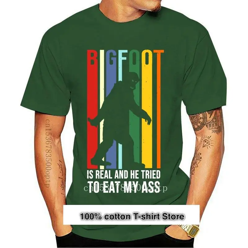 

Camiseta de Pie Grande para hombre y mujer, ropa de mujer