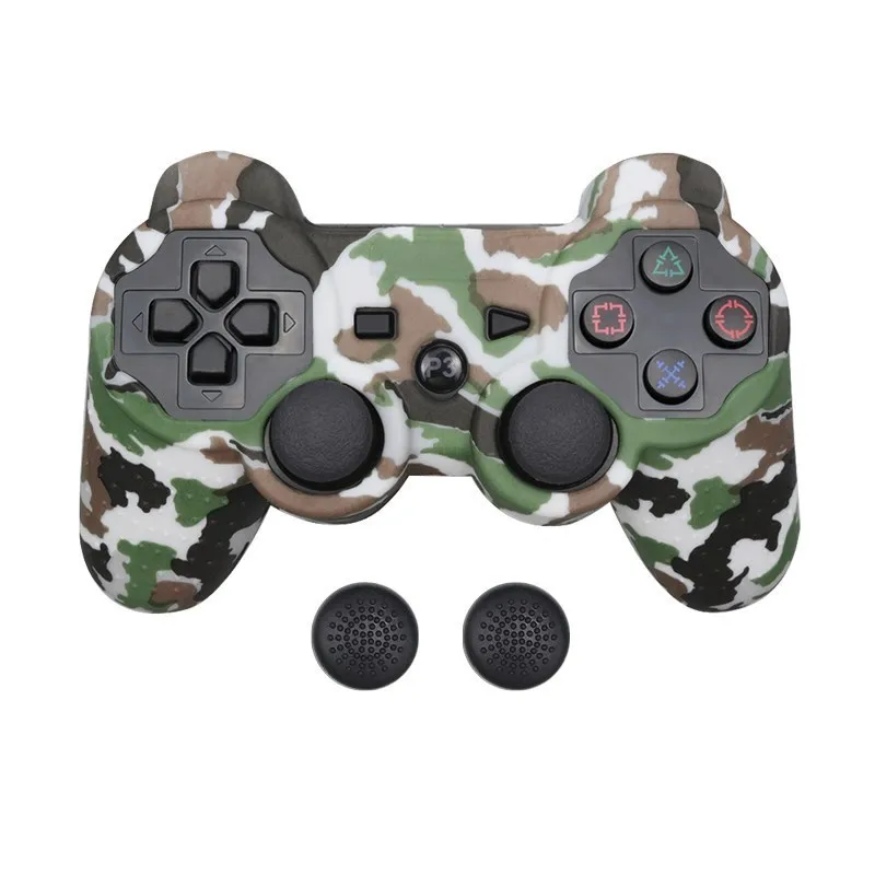Силиконовый защитный чехол для контроллера PS3 PlayStation 3 гелевый резиновый с 2