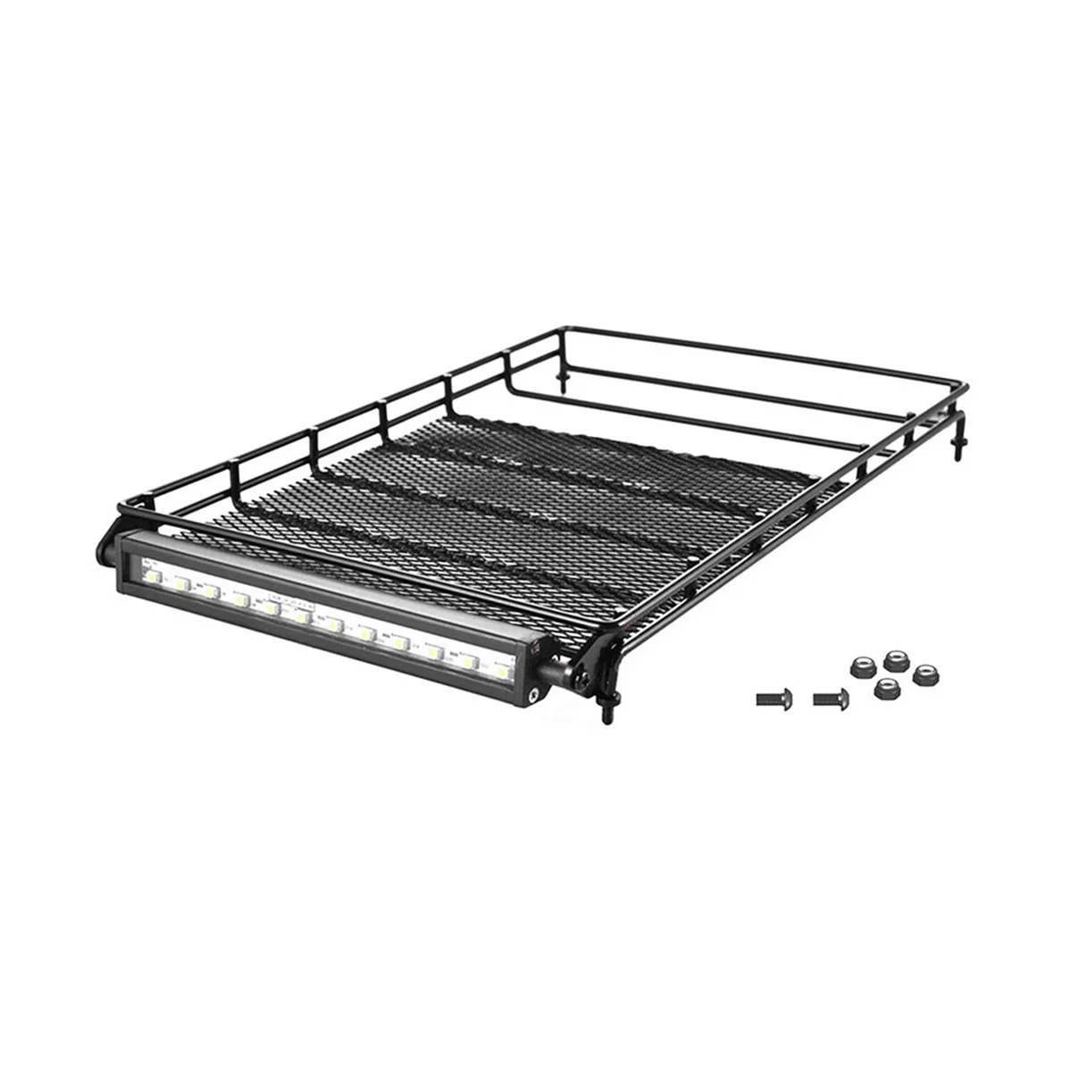 Металлический багажник, багажник на крышу со стандартной планкой P860016 для EX86100 86100 1/10 RC Crawler Car, обновленные детали