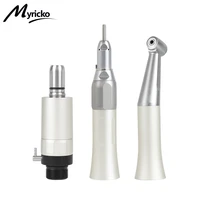 myricko dental low speed surgical straight handpiece 11 external irrigation pipe contra angle air motor 24holes fx series