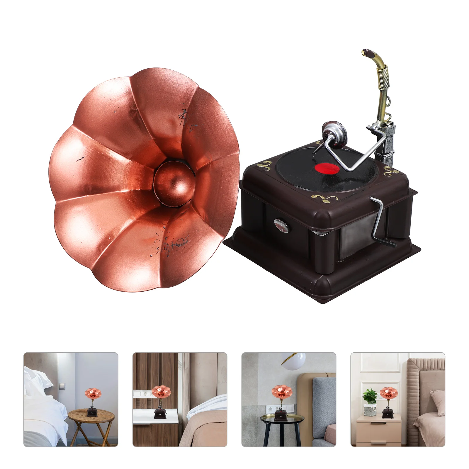 Граммофонный орнамент проигрыватели компакт-дисков для дома стереосистема