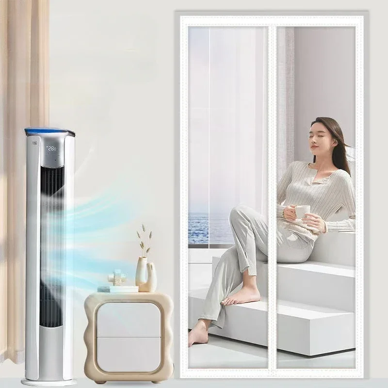 

Прозрачная магнитная дверная занавеска