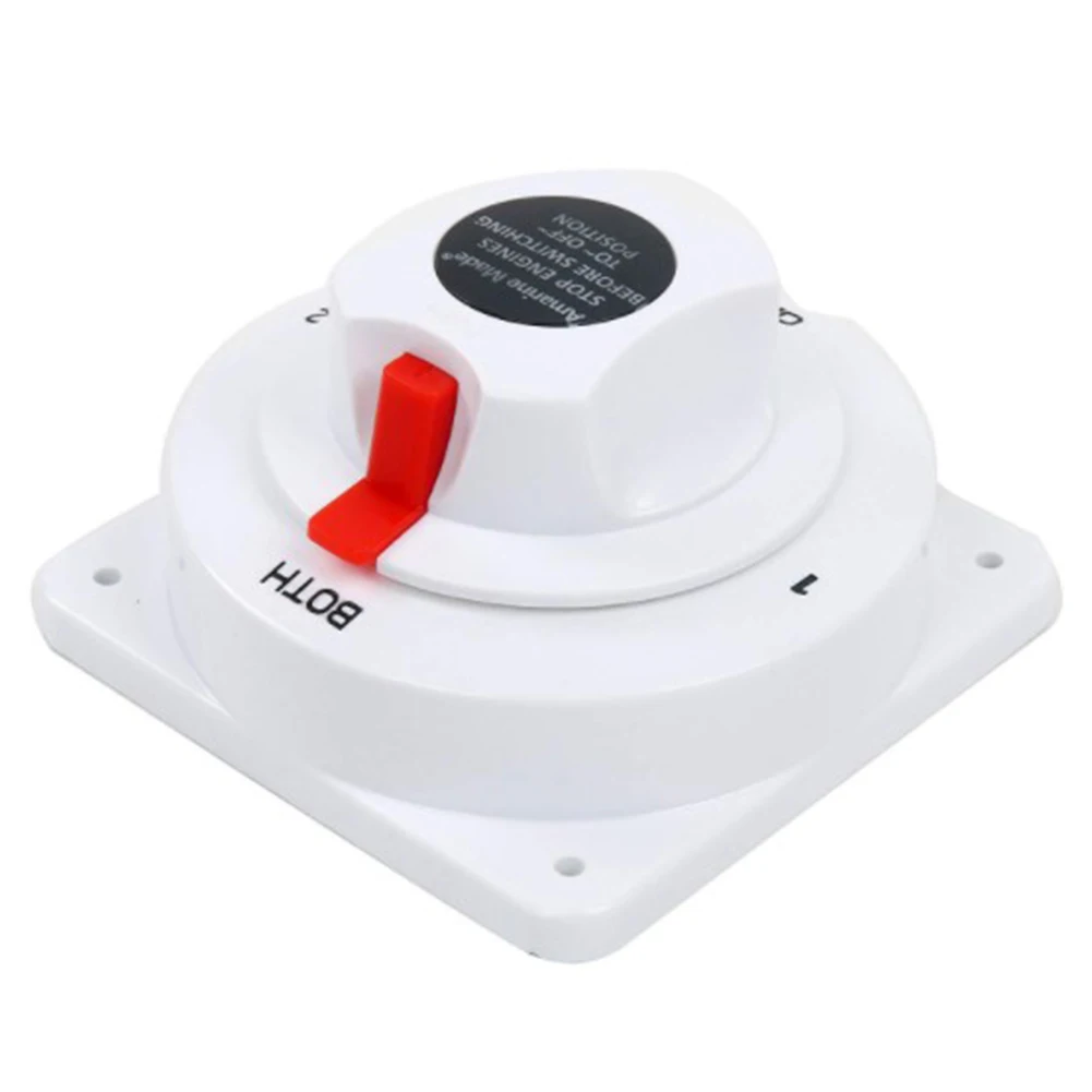 

Brand New Selector Switch 300A 4 Positions 6V-12V-24V-32V Dual Battery
