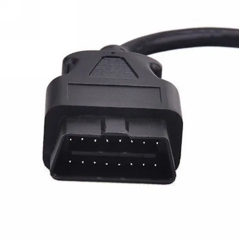 Автомобильный удлинитель OBD2 OBD II, 5/10 метров, 16-контактный разъем «штырь-гнездо», 10 м, автомобильный интерфейс разъема ELM327