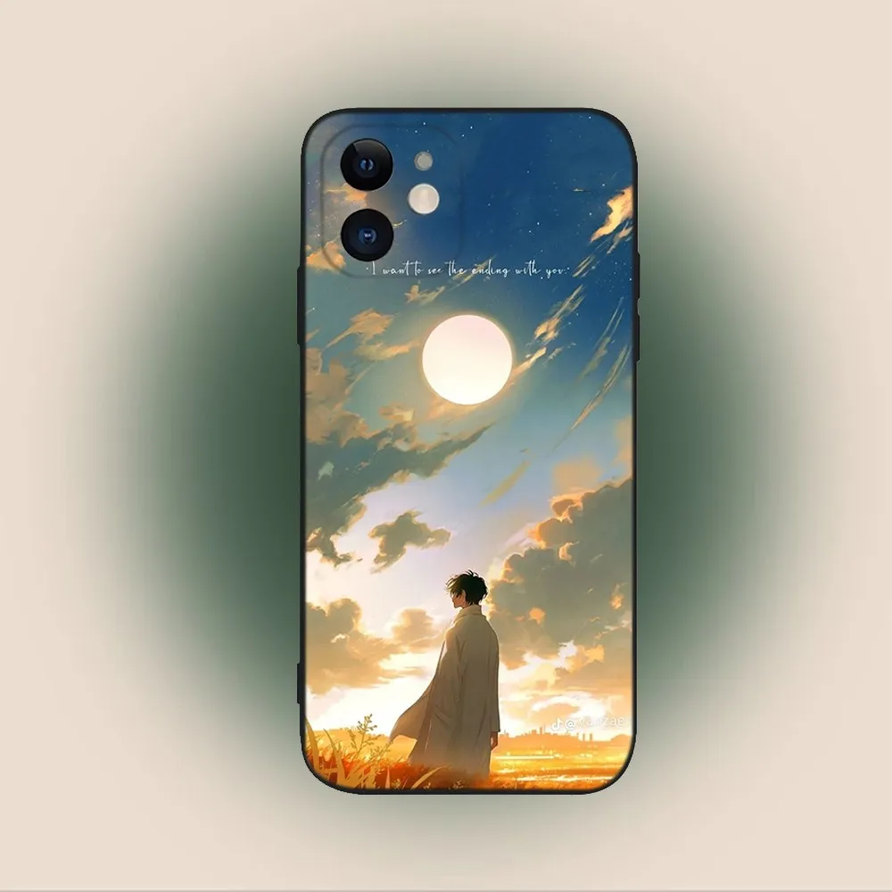 O-Omniscient Reader Viewpoint Phone Case For iPhone 16 15 14 13 12 11 Plus Pro Max XS X XR SE Mini 8 7 Soft Silicone Black Cover