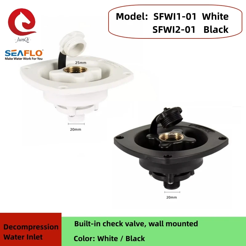 

Полиэтиленовая декомпрессионная водопроводная Латунная Труба SEAFLO с УФ-стабилизацией, резьба для водопроводной системы RV