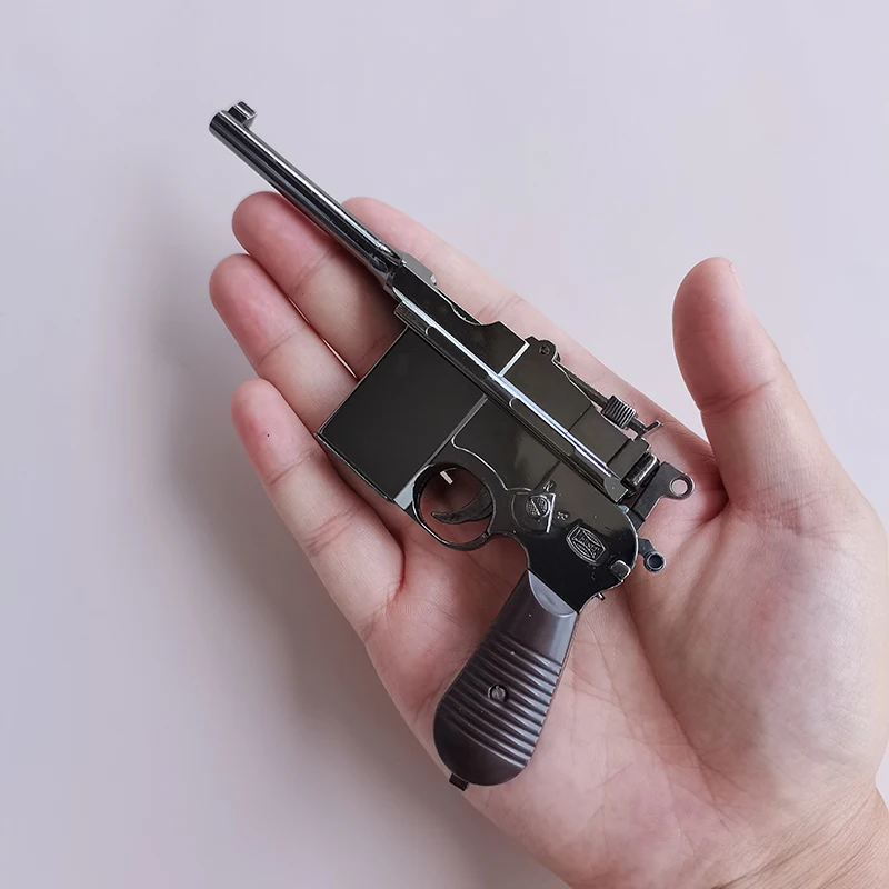 

Miniatures Gun 1:2.05 1932 Pistol Gun Miniature Model Full World War Ii Retro Full Metal Shell Alloy Can Not Shoot Collection