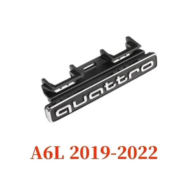 

Эмблема на переднюю решетку автомобиля из АБС-пластика для Audi Quattro Logo A3 A4 A5 A6 A6L A7 A8 Q3 Q5 Q7 S3 S4 S5 RS3 RS4 RS6 Аксессуары для значков