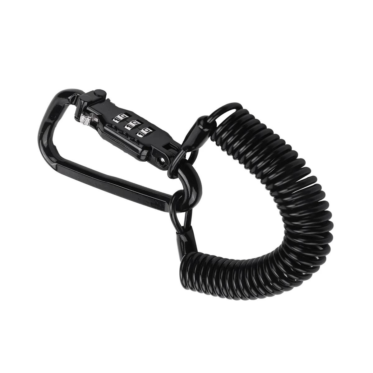 

Замок для шлема, противокражный карабин для велосипеда, мотоцикла, с сбрасываемым кодовым штифтом, Комбинированный Замок на пружине