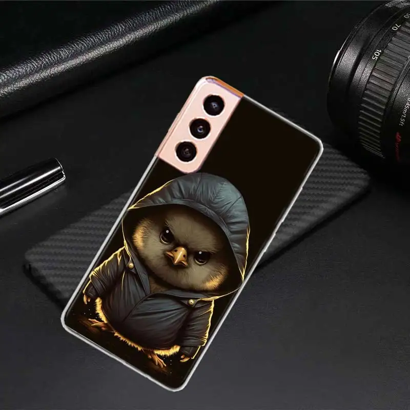 Чехол для телефона Monkey Frog Pig Cow Bird Cat Animal Samsung A16 A05S A15 A25 A35 A55 Galaxy S8 S9 A70 A50 A40 A30S A20E A20S M12