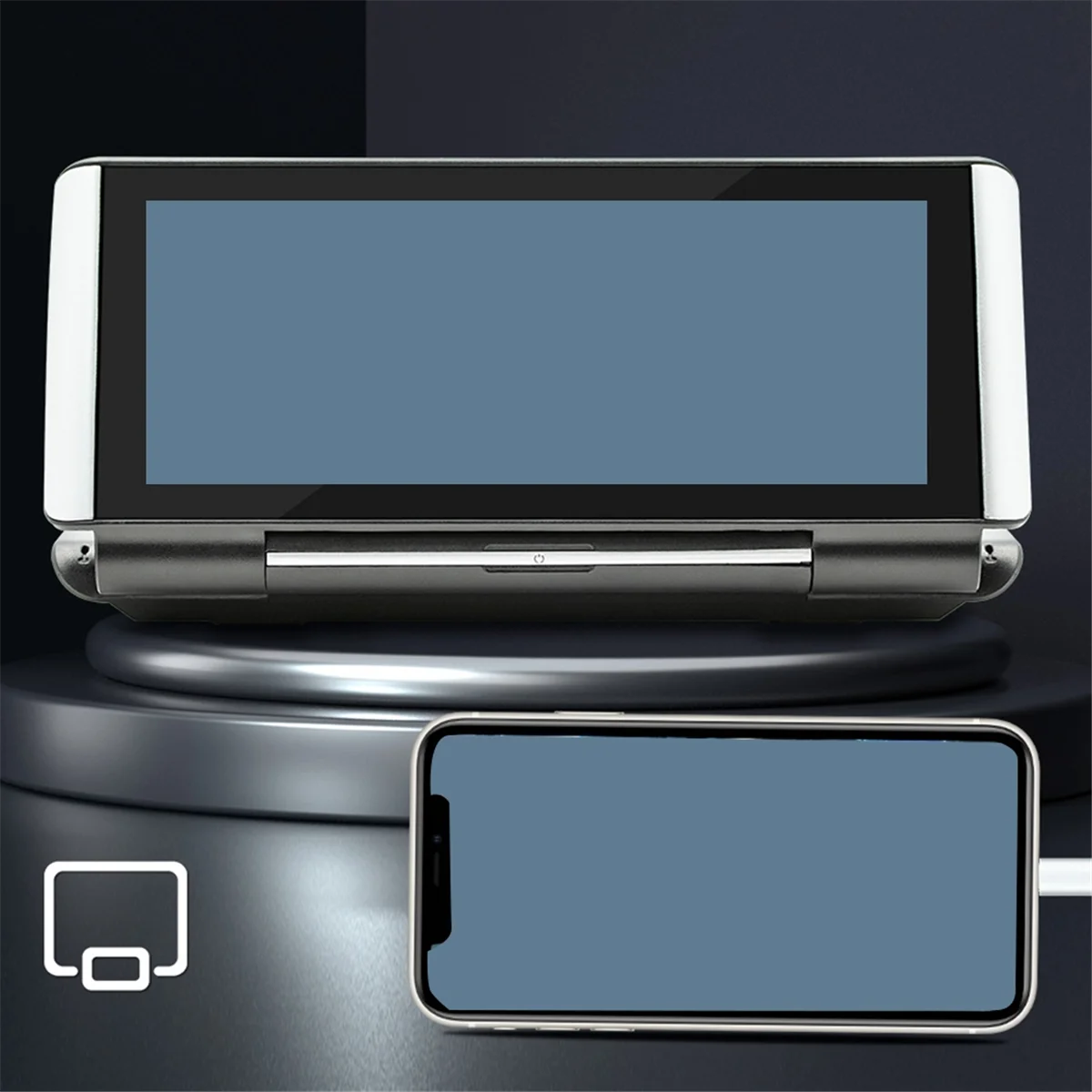 B5370 Автомобильный видеорегистратор Carplay GPS HUD Универсальный