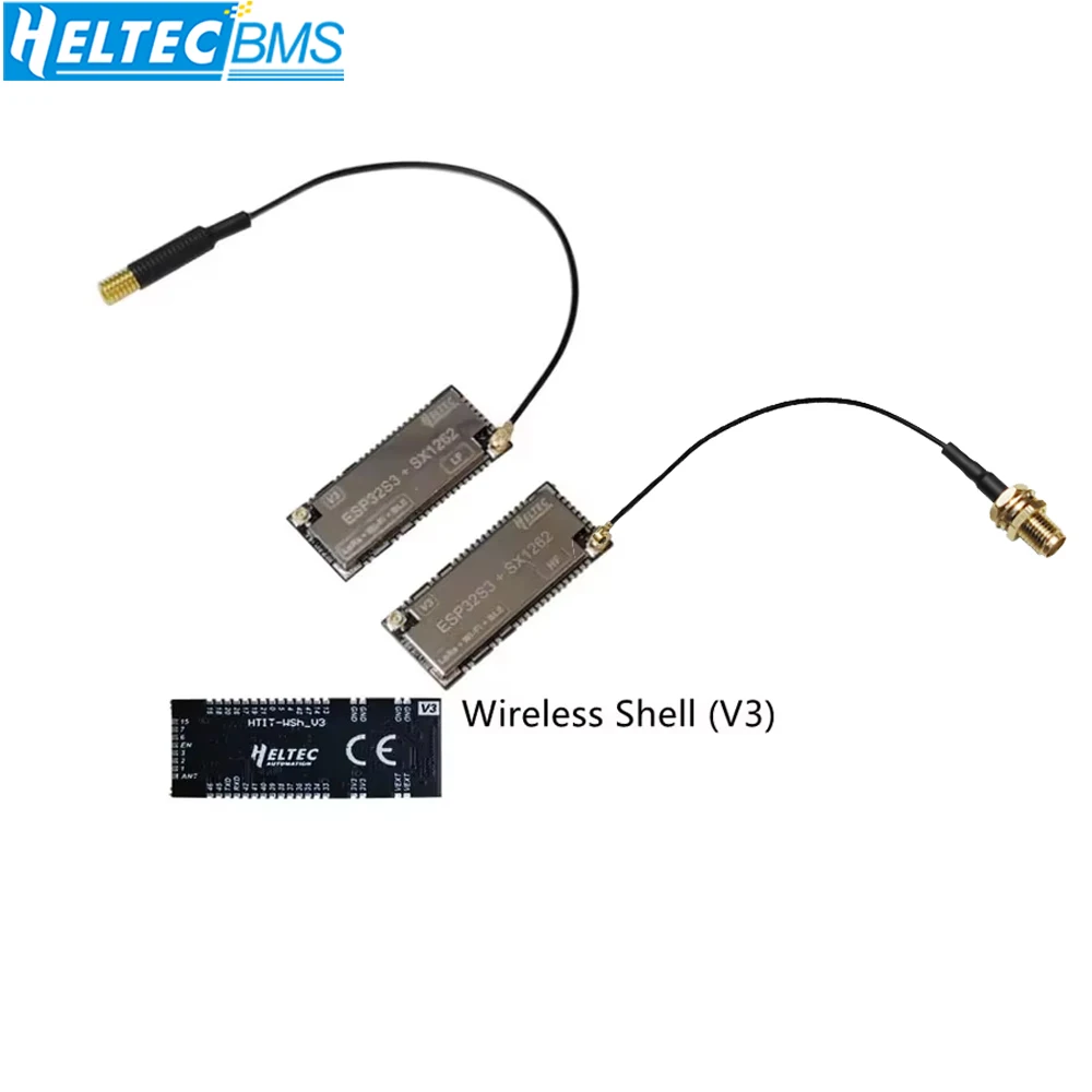 Беспроводной корпус Heltec (V3) с микросхемой узла ESP32-S3 SX1262 LoRa поддержкой Wi-Fi BLE и Arduino