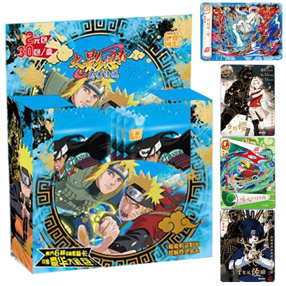 Коллекционная карточка Наруто для детей Namikaze Minato Uzumaki Kushina Youth Battle аниме Подлинная