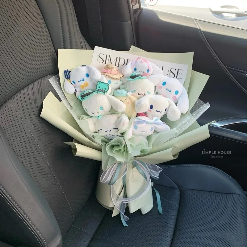 Новинка 2023 г. плюшевый букет Sanrio Kuromi аниме-фигурка на День святого Валентина