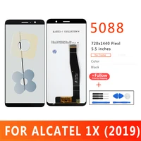 6 5 inch lcd display for alcatel 1x 2019 5088 5008t 5008y 5008u 5008r 5008d touch screen for alcatel 1x 2019 lcd replacement