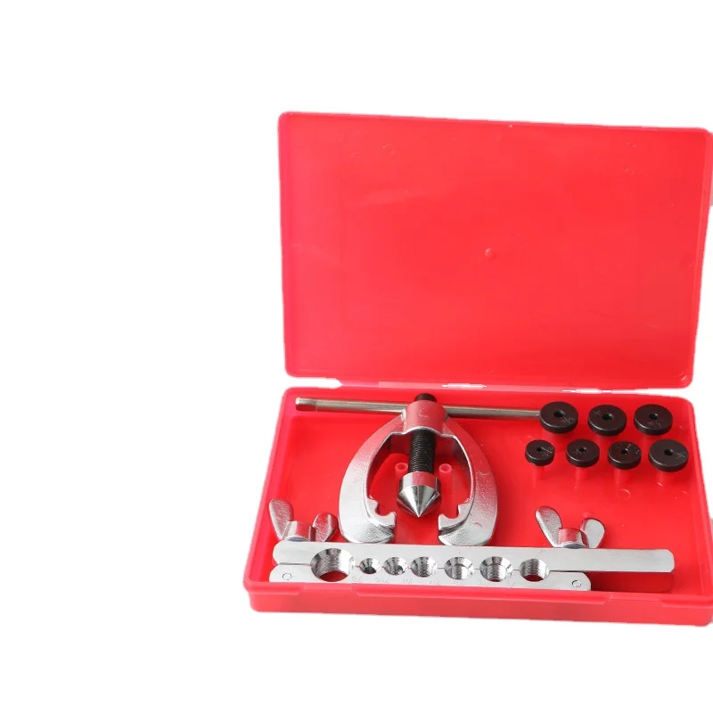 

Медная Тормозная топливная труба, ремонт, технические штампы, набор инструментов, комплект зажимов, кронштейн для резки и развальцовки труб, Тормозная Линия