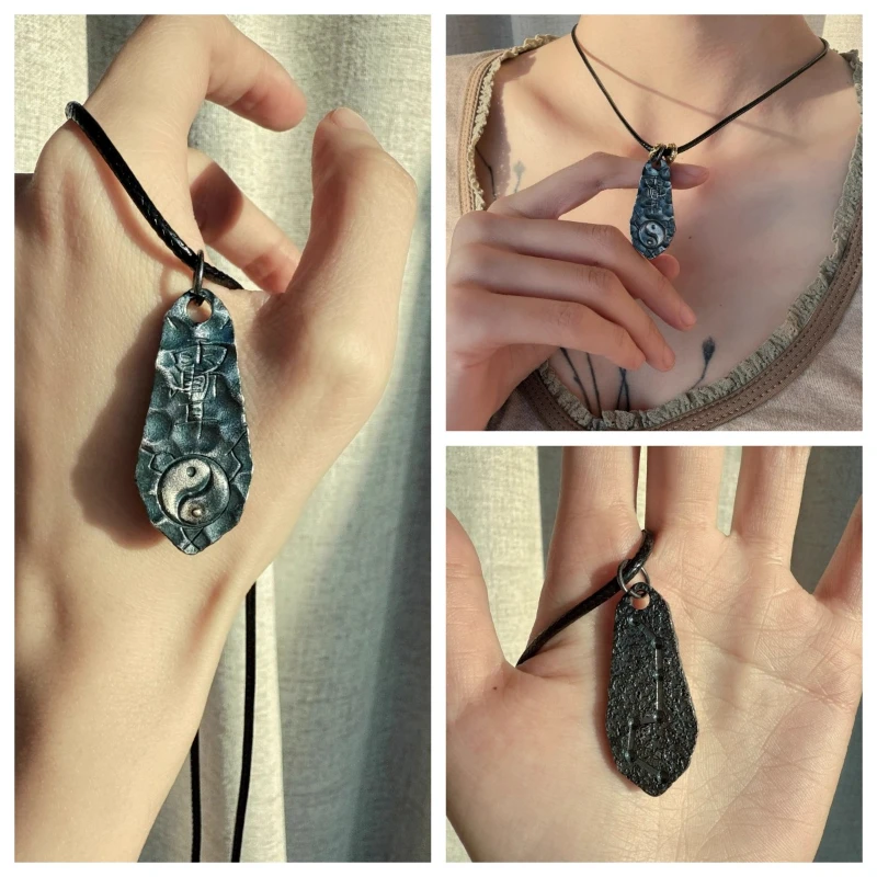Подвеска Crape Myrtle Taboo Tai Chi, латунное посеребренное ожерелье, большой ковш, семь звезд (art.: 3920d1ea706ac) - 3920d1ea706ac