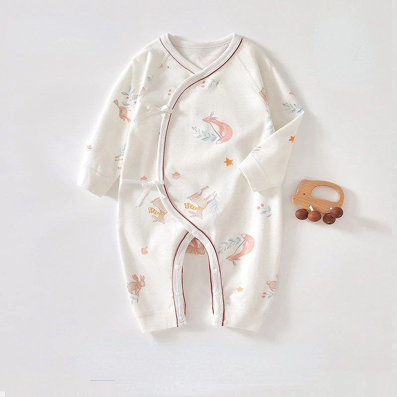 

52-66cm Spring Fall Baby Romper Newborn Romper Baby Boy Clothes Girl Jumpsuit Baby Onesies New Born Baby Girl Clothes