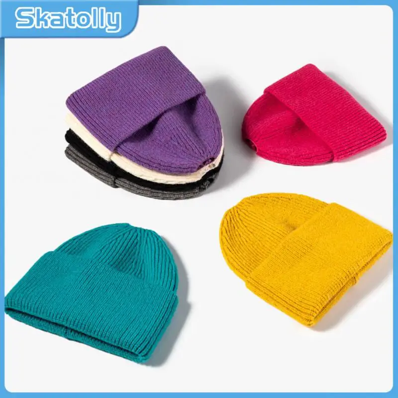 

Thick And Skin Friendly Wool Hat Stylish And Minimalist Not Easily Deformed Toque Unisex Melon Hat Easy To Carry Hat Not Tight