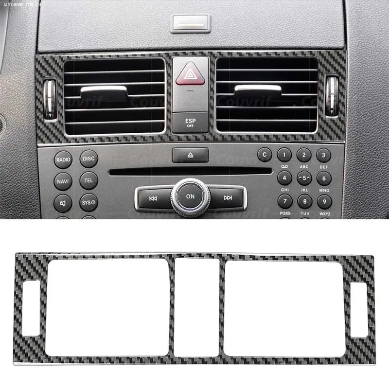 

Сигнальная лампа с двойным миганием и Центральным управлением, декоративная наклейка на выходное отверстие кондиционера для Mercedes-Benz W204 W212, ...