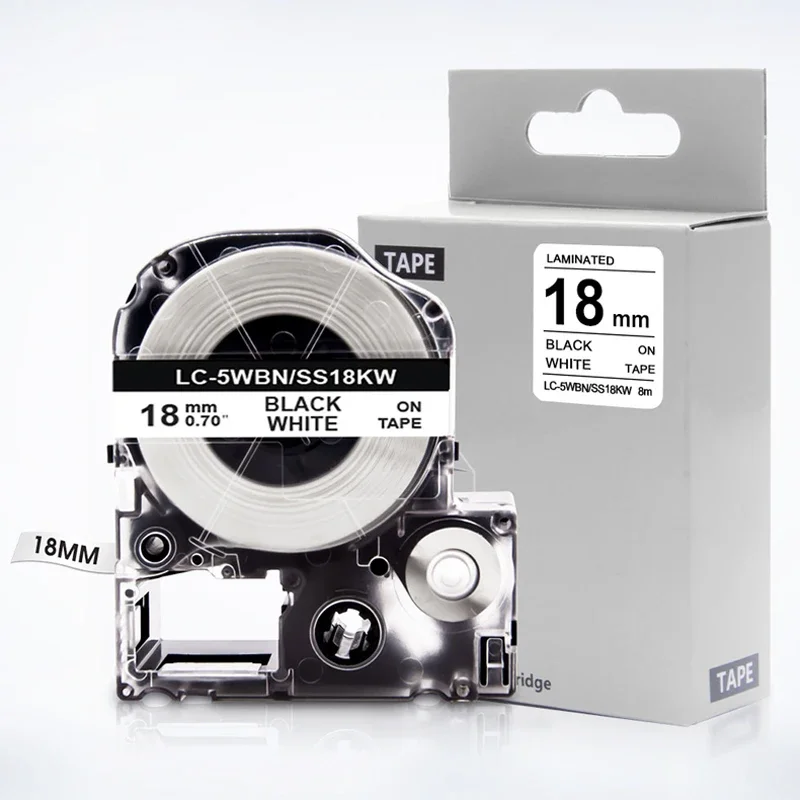 Совместимая лента для этикеток Epson 1 шт. 12 кВт 9 6 18 24 используется EPSON