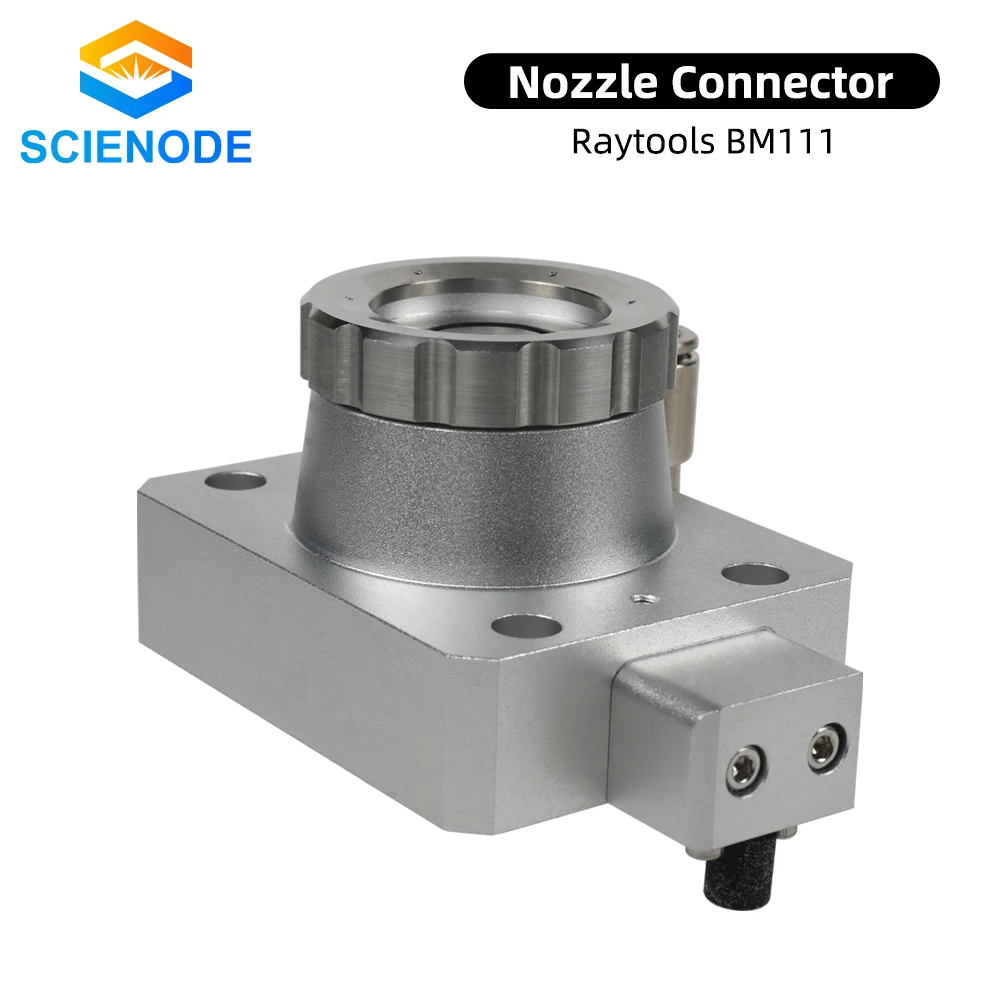 Scienode Raytools BM111 Laser Nozzle Connector Metal Accessories for Raytools BM111 Fiber Laser Cutting Head 1064nm Machine