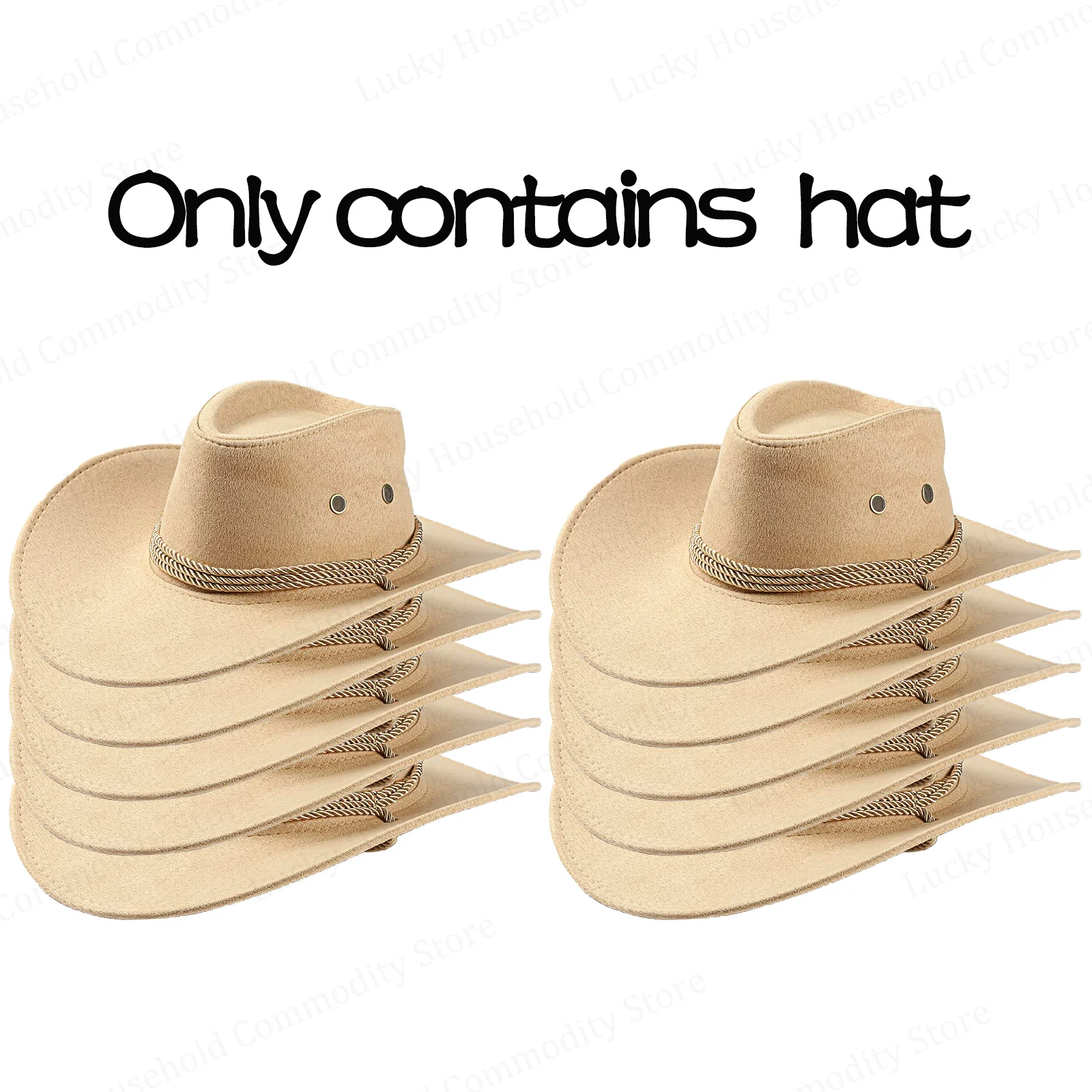 

Ковбойские шляпы и банданы XMSJ, набор из 6-36 штук