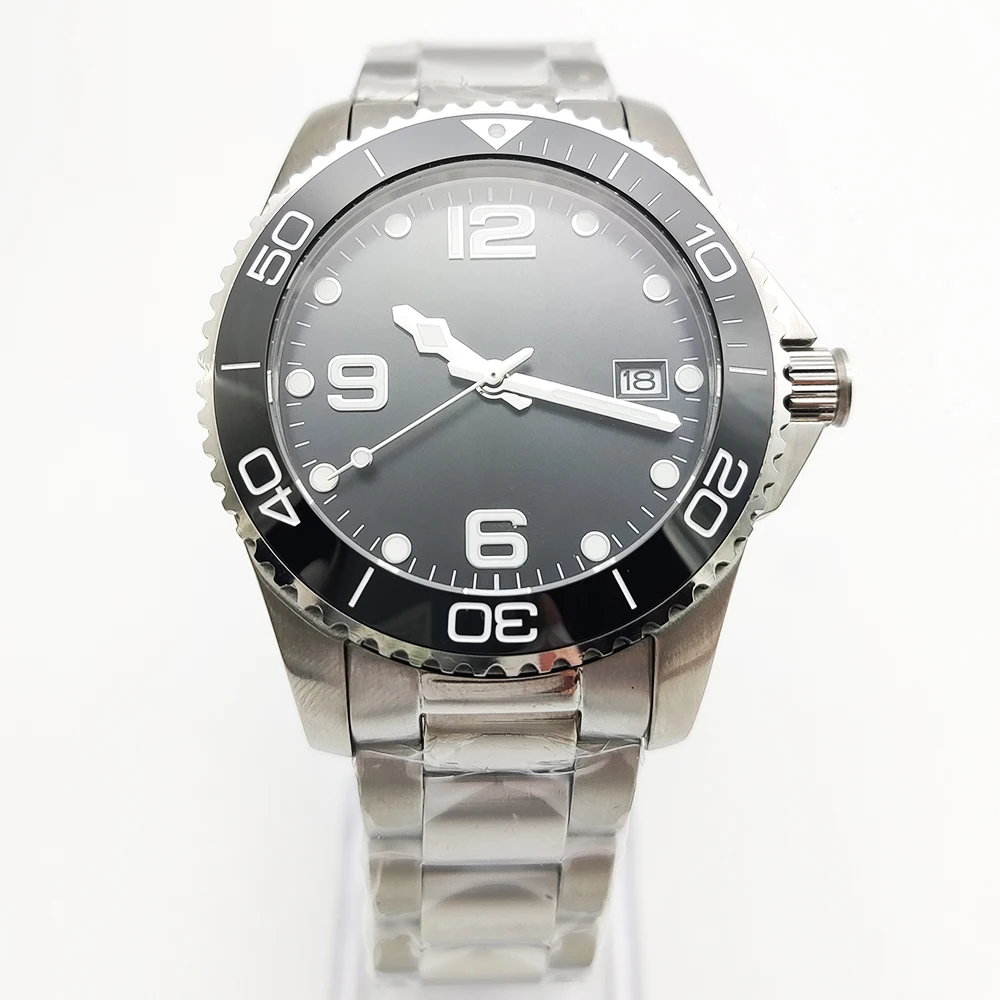 41MM lMen's Sports Automatic Mechanical Watch Japan NH35 Movement Rotating Bezel Luminous Clock