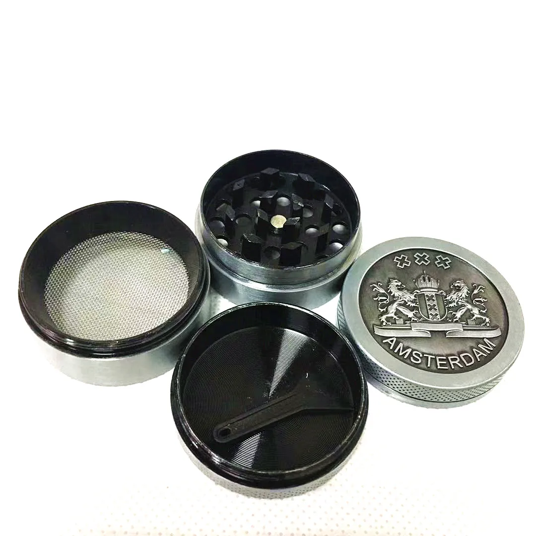 

Hot Sale Design 4 Parts Herb Mill Spice Grinder