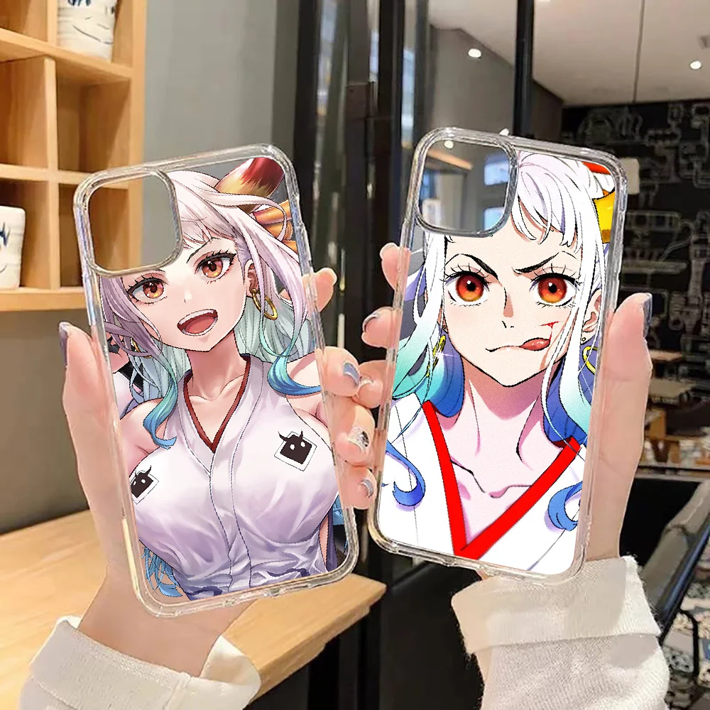 

One Piece Yamato Phone Case Transparent For Xiaomi Mi Max Note 3 A2 A3 8 9 9T 10 Lite Pro Ultra transparent art coque luxury