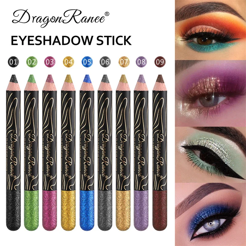 

Lying Silkworm High-gloss Pearl Pen Eye Shadow Sequin Eyeliner Eye Shadow Pen Wooden Pole Golden Onion Diamond Eye Shadow 1 pcs