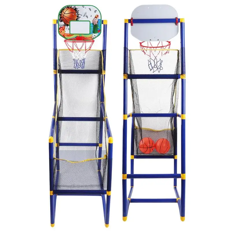 

Indoor Basketball Shooting Machine Sports Playset Basketball Hoop Arcade Game Brain-Training Toy For Children Kids Educational