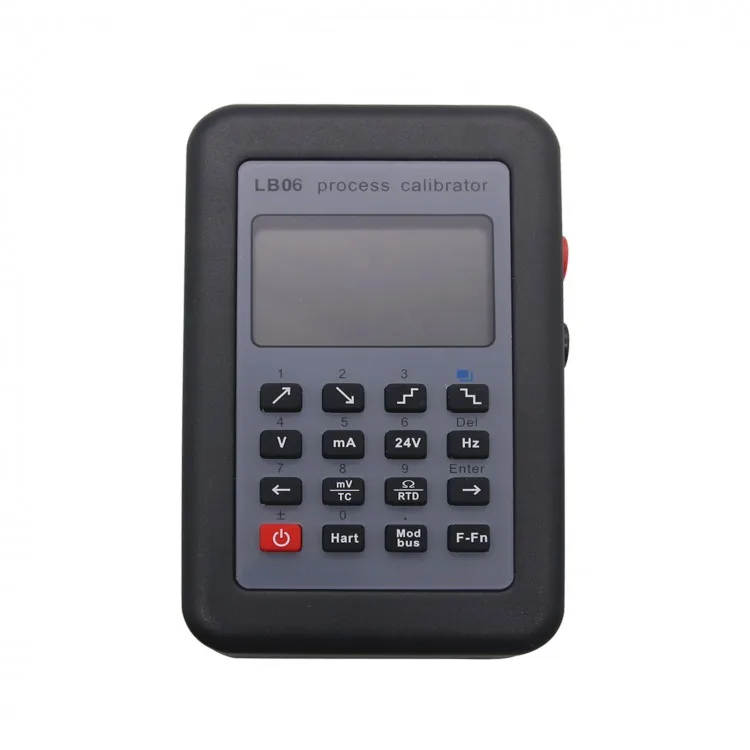 

LB06 Multifunction Process Calibrator 0-24mA 0-11V/ mV Signal Generator Hart Modbus Function