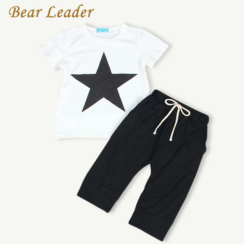 Bear Leader/комплекты одежды для малышей коллекция 2021 года летняя стильная одежда