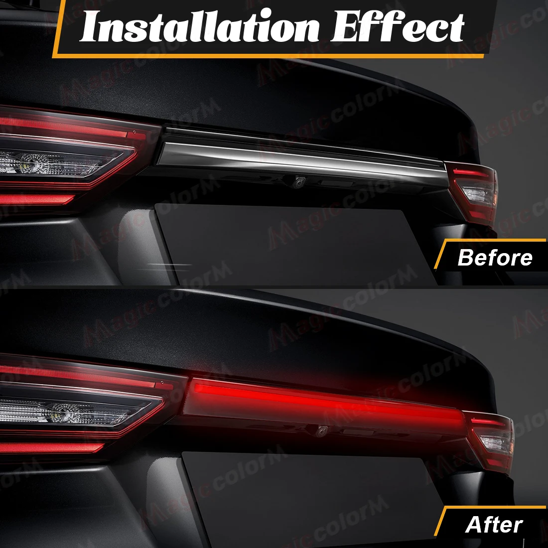 Светодиодный задний стоп-сигнал багажника для Toyota Yaris Vios Ativ 2022 2023 2024 динамический