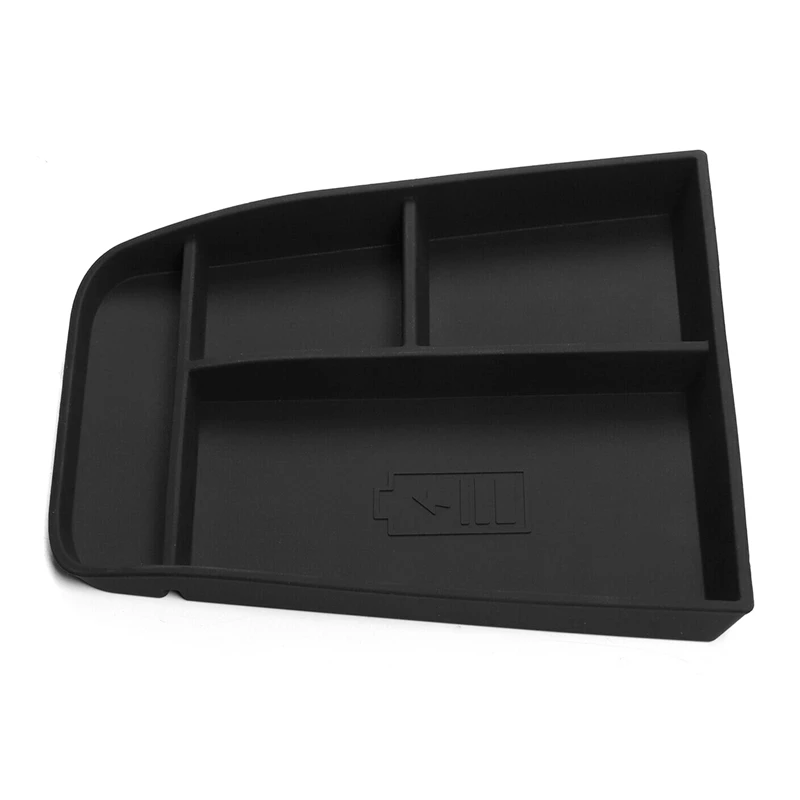 

For Ford Mustang Mach-E 2021 2022 Car Central Console Armrest Storage Box Stowing Tidying Organizers Tray Black