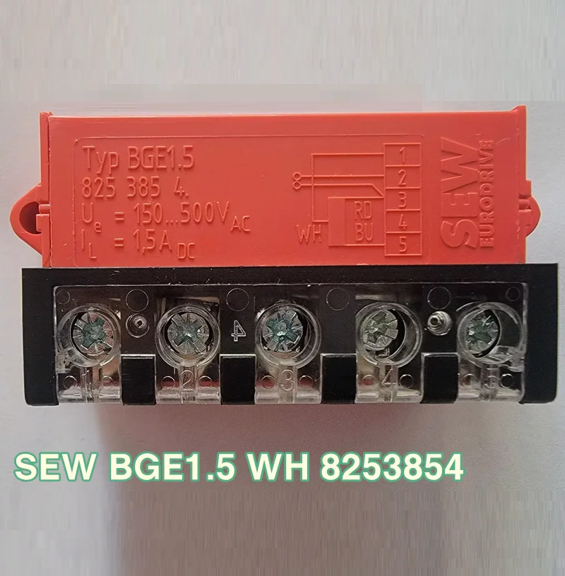 

Motor holding brake rectifier block BGE 1.5 (8253854) BG1.5 BG1.2 BS24 BGE3.0