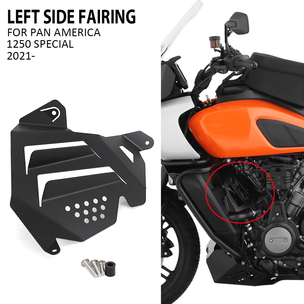 

Motorcycle Fairing Cover For Pan America 1250 S Special PA1250 2021-2022 Left Side Fairing Cover Engine Protection