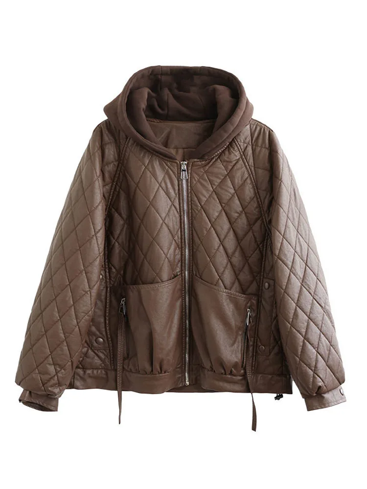 Max LuLu 2022 зимние плотные пальто женские модные свободные Стеганые Куртки из