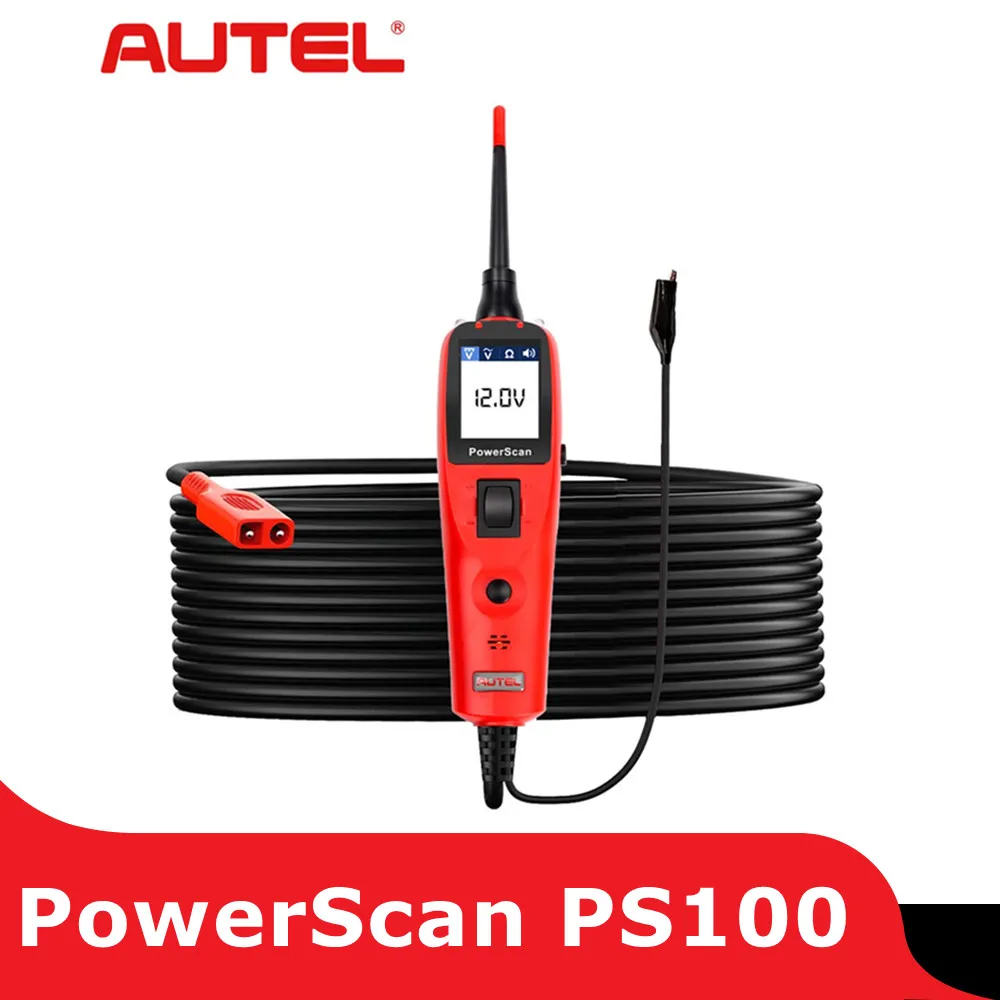 Autel PowerScan PS100 тестер цепи инструмент для диагностики электрической системы -