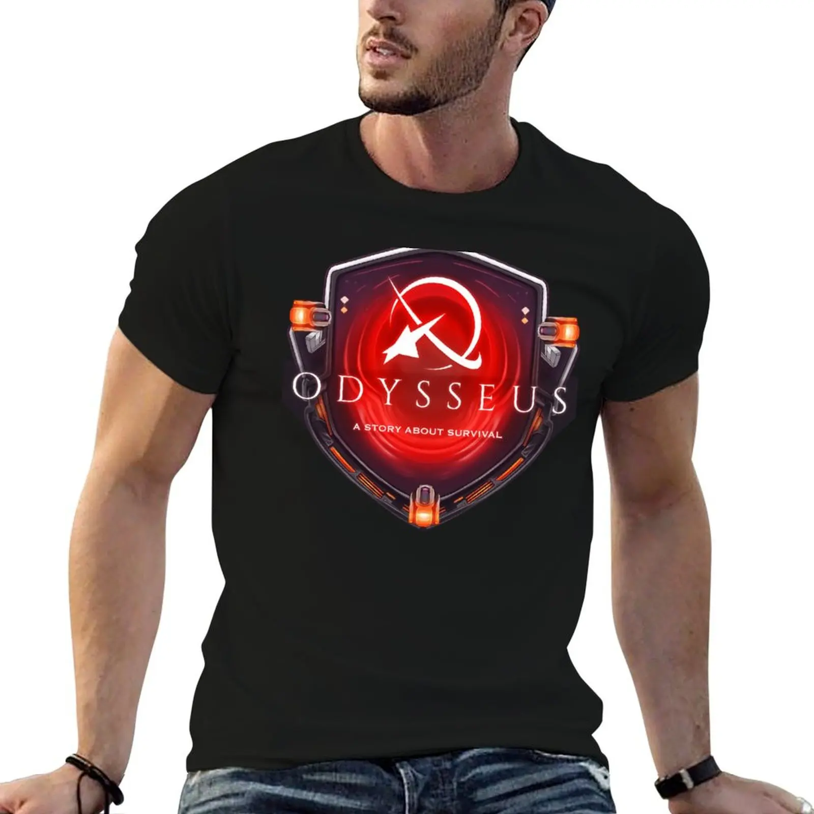 ОФГРА: Odysseus: RED ALERT футболка топы таможенного дизайна ваших собственных аниме
