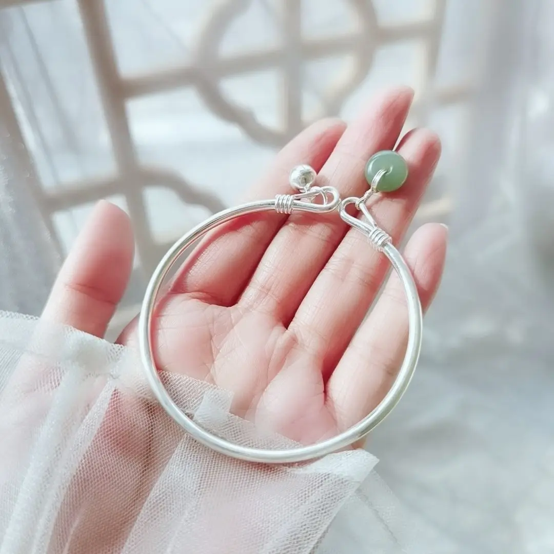 

Новый ножной браслет для женщин, модный ножной браслет в античном стиле для взрослых, ножной браслет с колокольчиками, однотонный Серебряны...