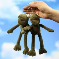 18cm mini stuffed plush toy doll long legged frog doll pendant plush keychain plush doll school bag ornament kids toys gift