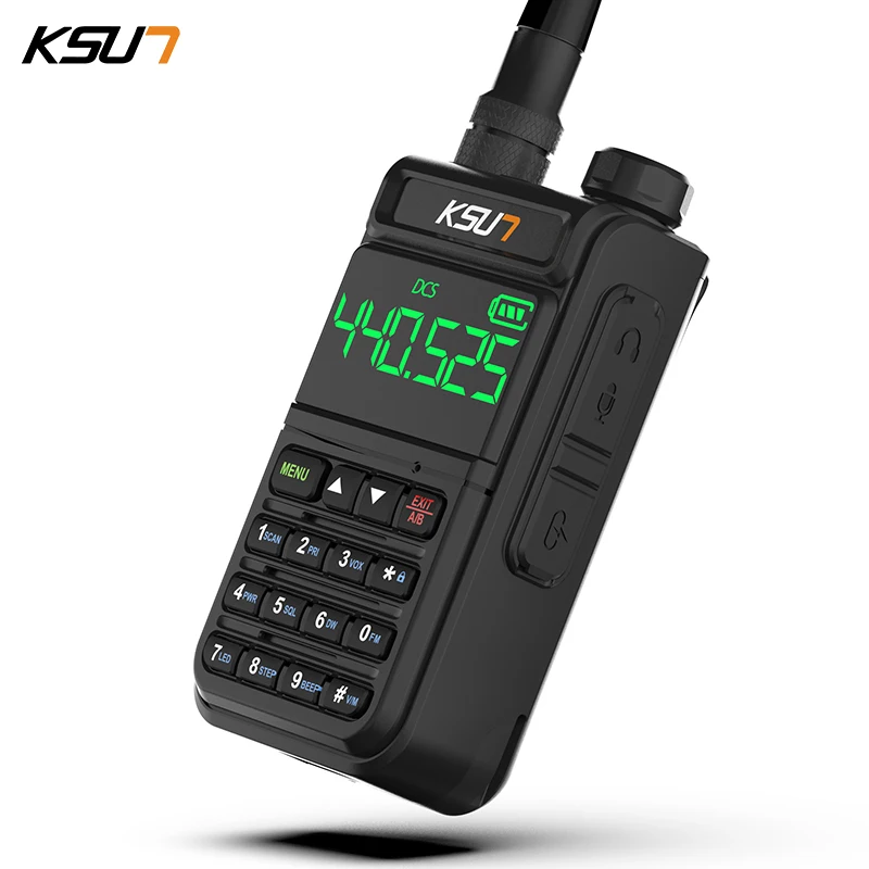 air band radio ham radio amateur long range walkie talkie wireless set fm two way radio receiver transceiver number key ksun78d free global shipping
